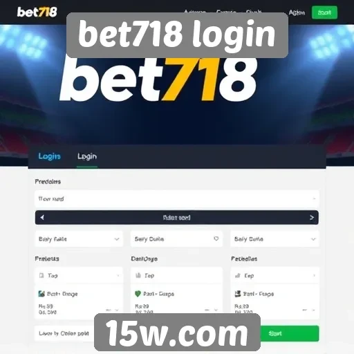 Facilidade de navegação no site bet718 login